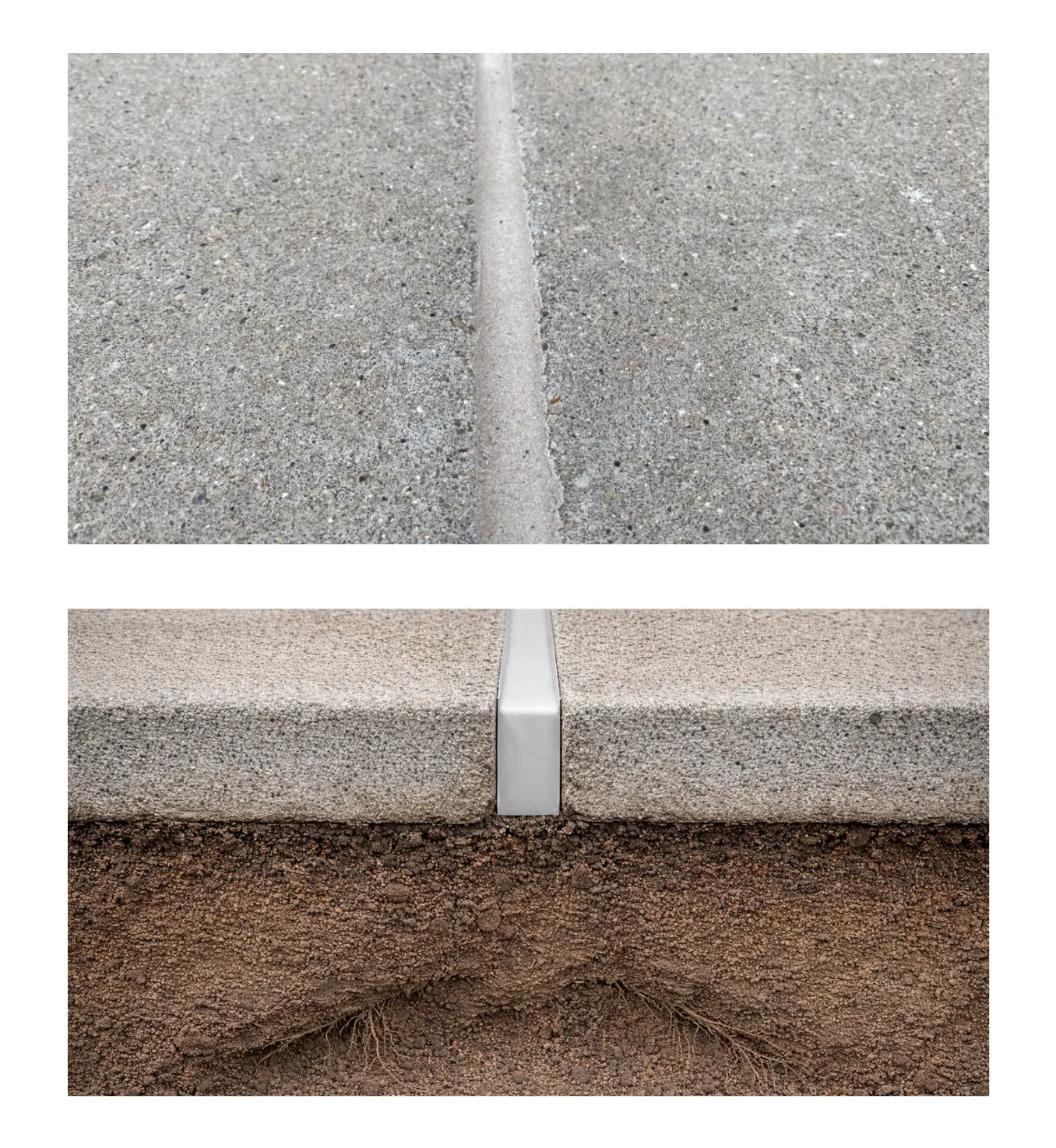 Professionally sealed expansion joint